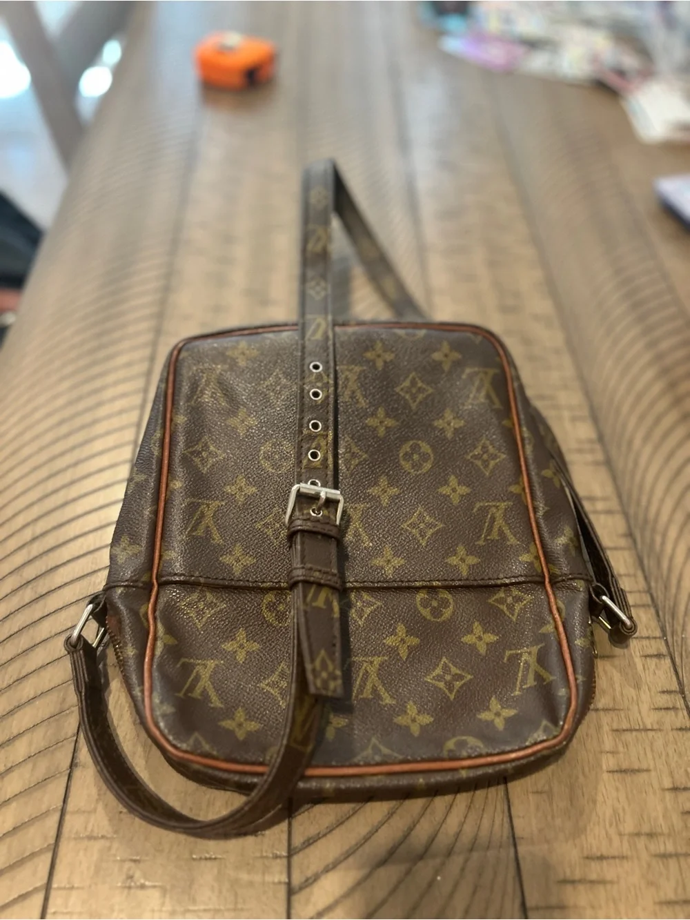 Louis Vuitton Vintage Monogram Danube- Brown and tan